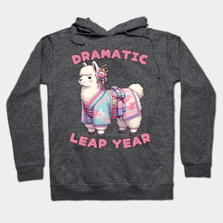 Llama Leap year Hoodie